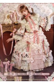 Classical Puppets Doll's Closet - Floral Patchwork One Piece FS(Leftovers Stock/Stock is low/Full Payment Without Shipping)